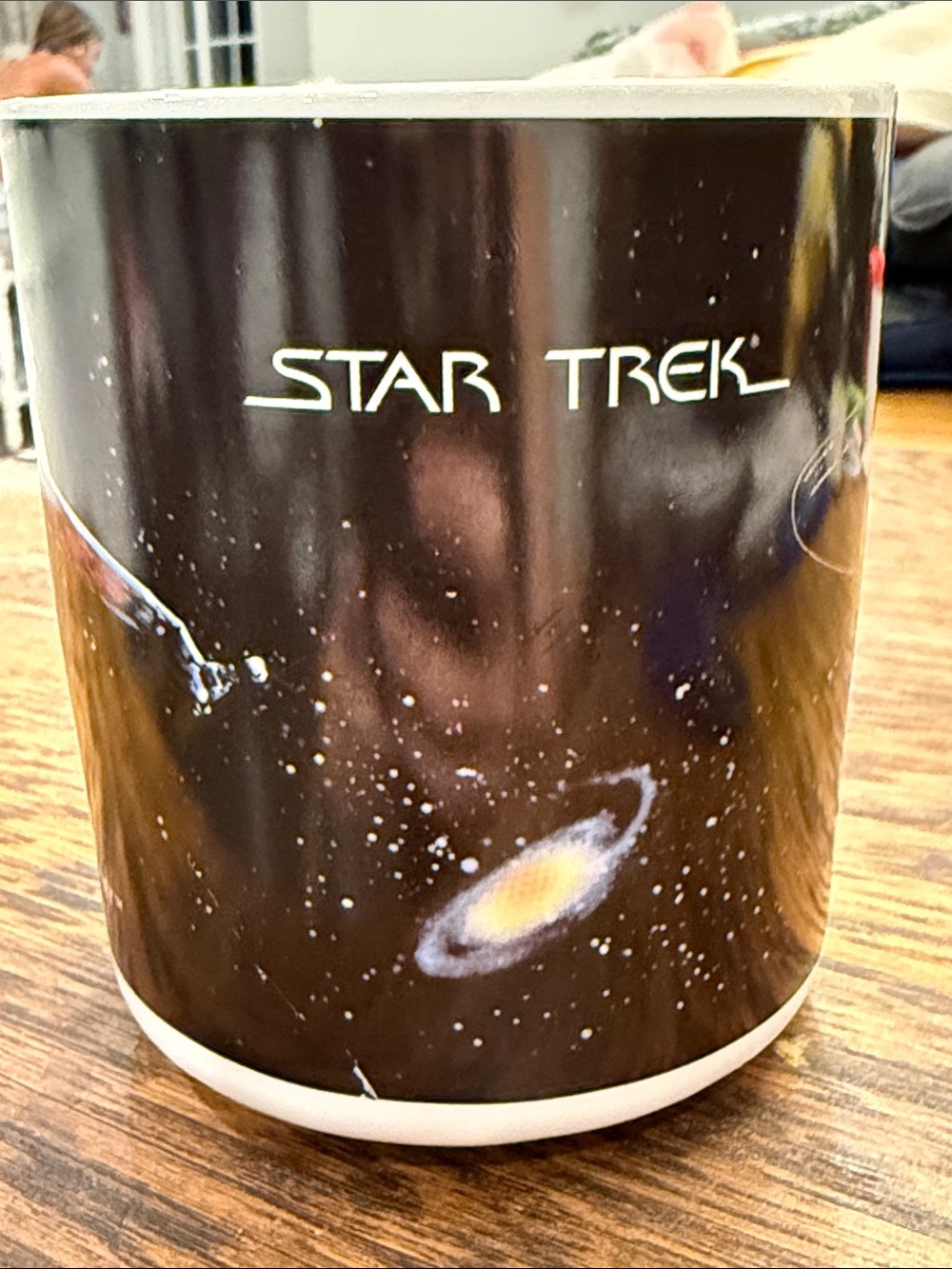 Vintage 1993 Star Trek Ceramic Coffee Mug Centric Paramount Pictures